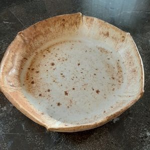 Stoneware bowl or tray about 7 inches across